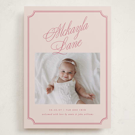 Grand Birth Announcements