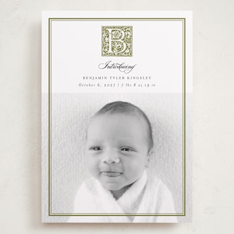 Grand Birth Announcements