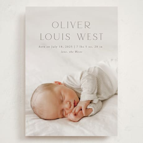 Grand Birth Announcements