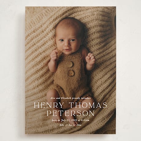 Grand Birth Announcements