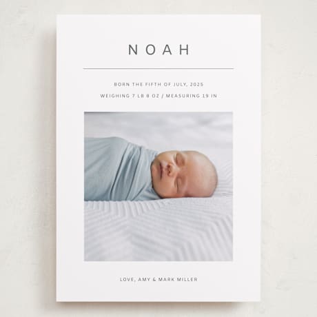 Grand Birth Announcements