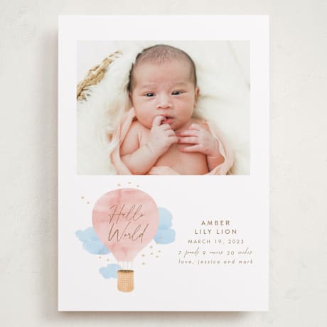 Grand Birth Announcements