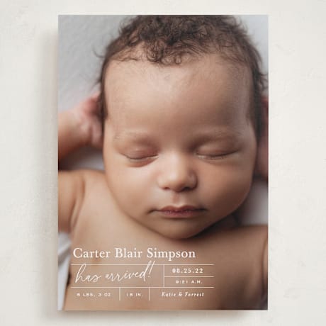 Grand Birth Announcements