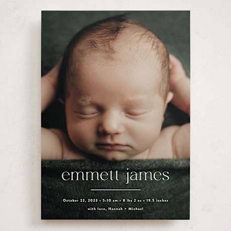 Grand Birth Announcements