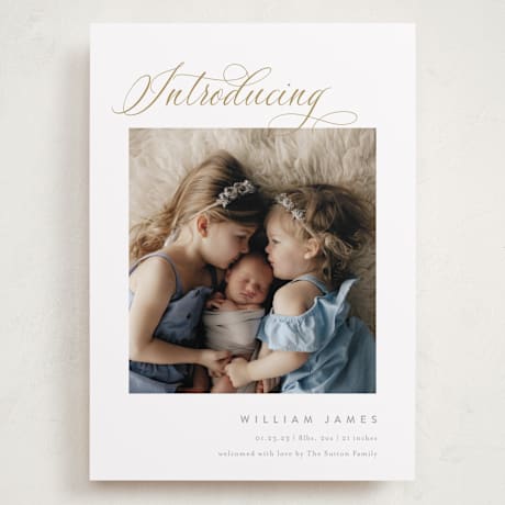 Grand Birth Announcements
