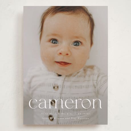 Grand Birth Announcements