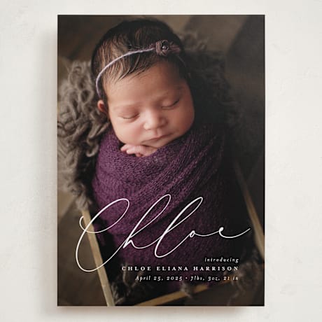 Grand Birth Announcements