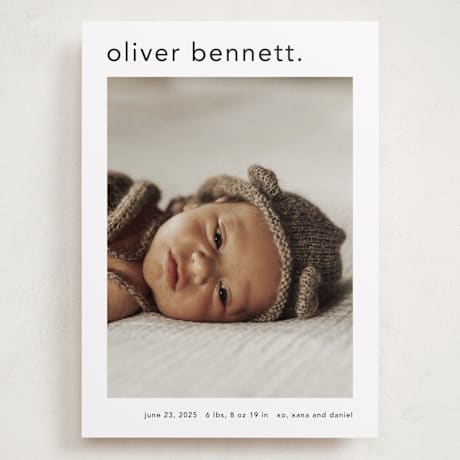 Grand Birth Announcements