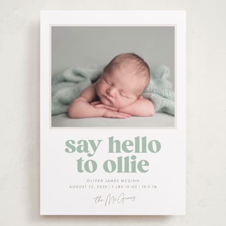 Grand Birth Announcements