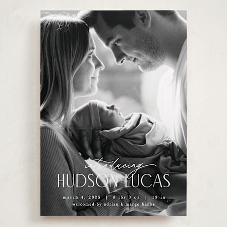 Grand Birth Announcements