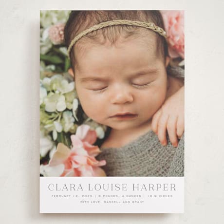 Grand Birth Announcements