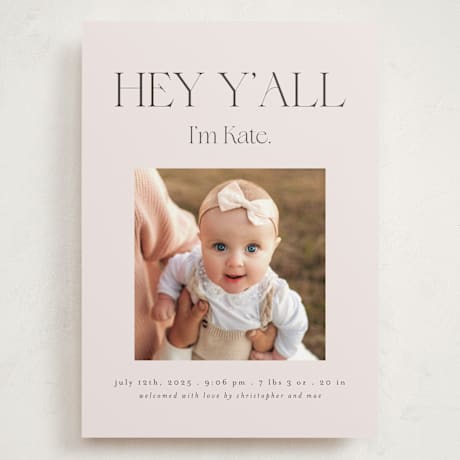Grand Birth Announcements