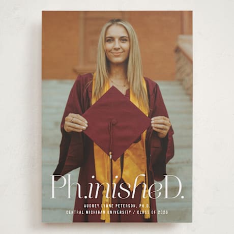 Grand Graduation Announcements