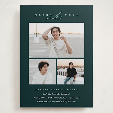 Grand Graduation Party Invitations