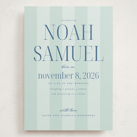 Grand Birth Announcements