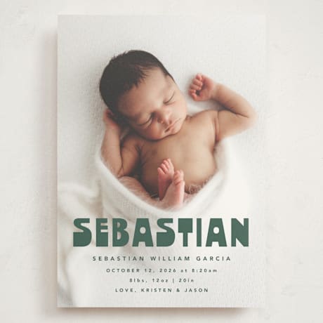 Grand Birth Announcements