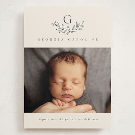 Grand Birth Announcements