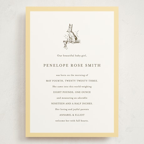 Grand Birth Announcements