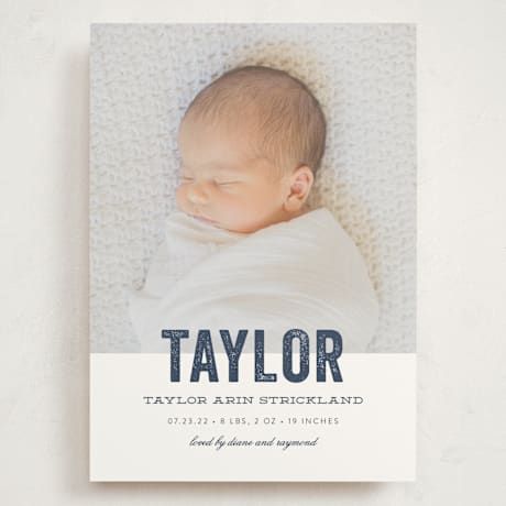 Grand Birth Announcements