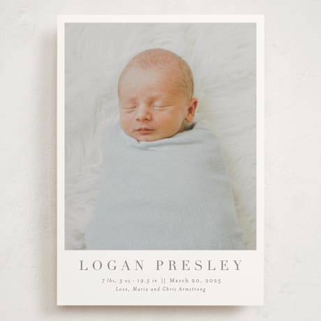 Grand Birth Announcements