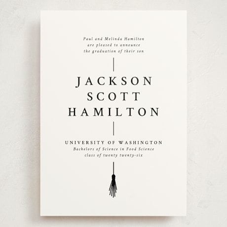 Grand Graduation Announcements