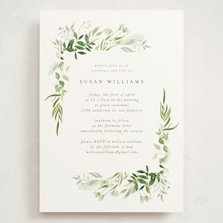 Grand Memorial Cards