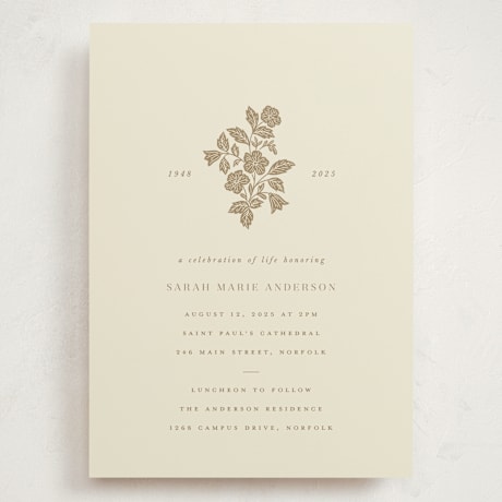 Grand Memorial Cards