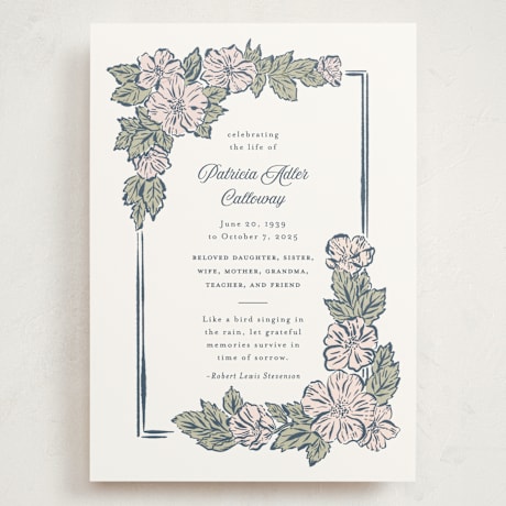 Grand Memorial Cards