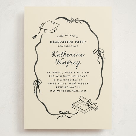 Grand Graduation Party Invitations