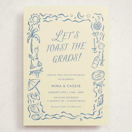 Grand Graduation Party Invitations