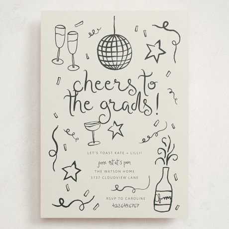 Grand Graduation Party Invitations