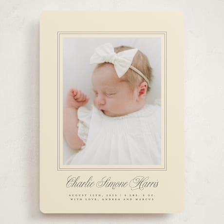 Grand Birth Announcements