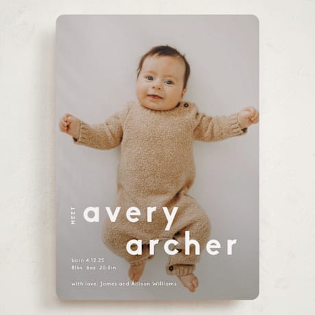 Grand Birth Announcements