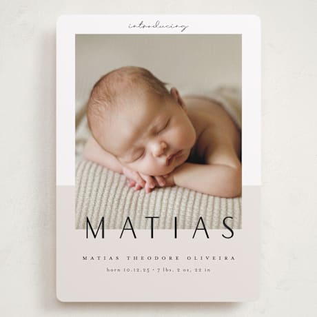 Grand Birth Announcements