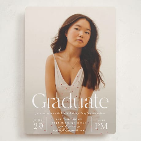 Grand Graduation Party Invitations