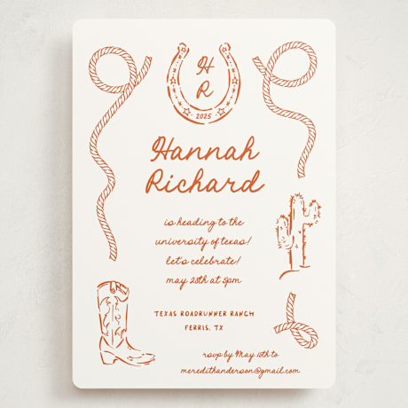 Grand Graduation Party Invitations
