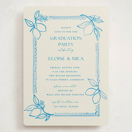 Grand Graduation Party Invitations