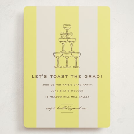 Grand Graduation Party Invitations
