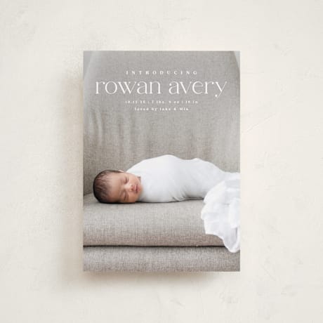 Petite Birth Announcements