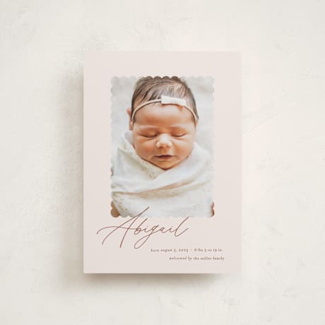 Petite Birth Announcements