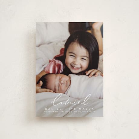 Petite Birth Announcements