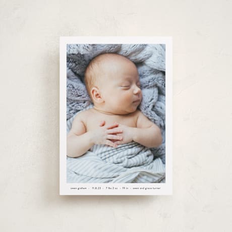Petite Birth Announcements