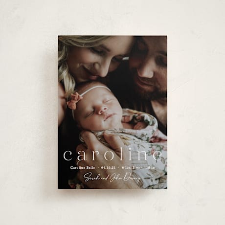 Petite Birth Announcements