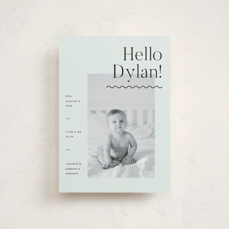Petite Birth Announcements