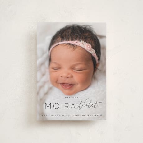 Petite Birth Announcements