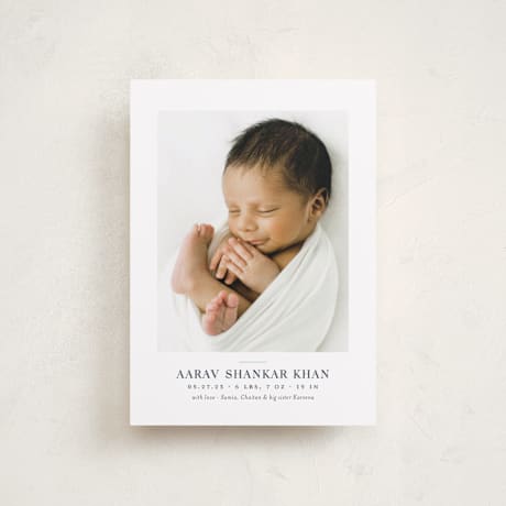 Petite Birth Announcements