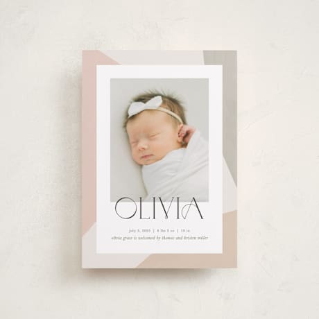 Petite Birth Announcements
