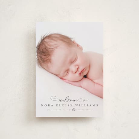Petite Birth Announcements