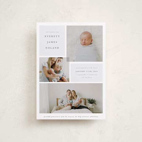 Petite Birth Announcements