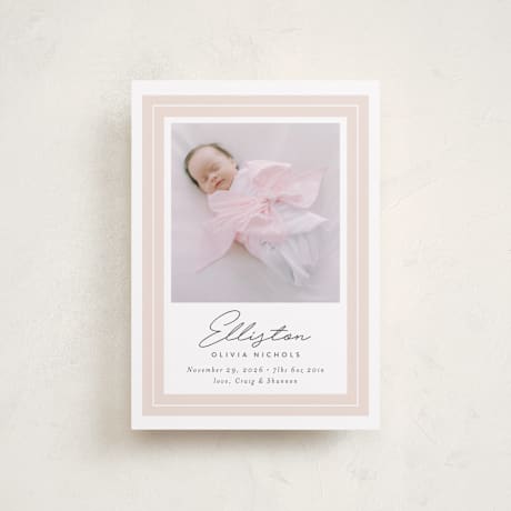 Petite Birth Announcements